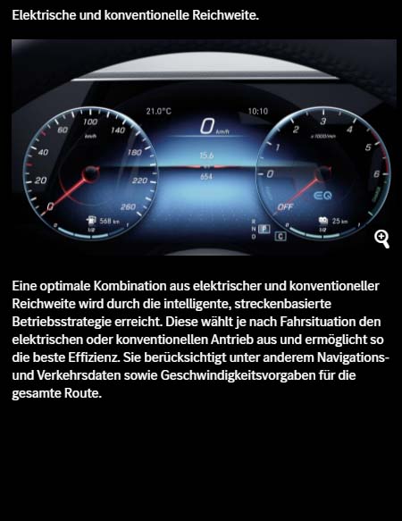 Auto Brinkmann Elektrische und konventionelle Reichweite