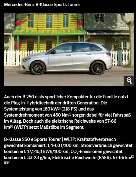 Mercedes brinkmann B Klasse Sports Tourer