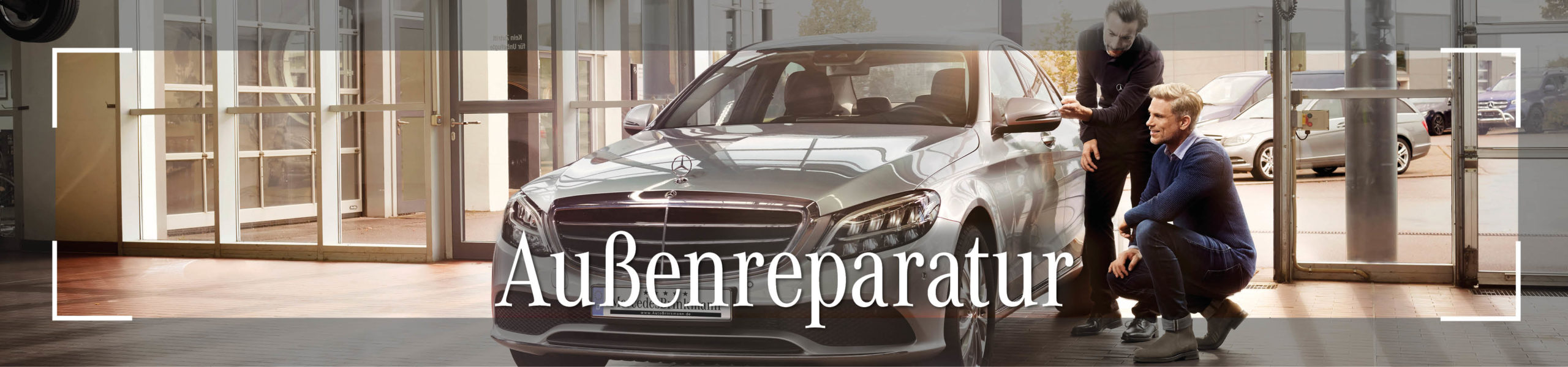 Aussenreparatur-bei mercedes brinkmann das autohaus