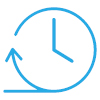 Eine Uhr als Icon