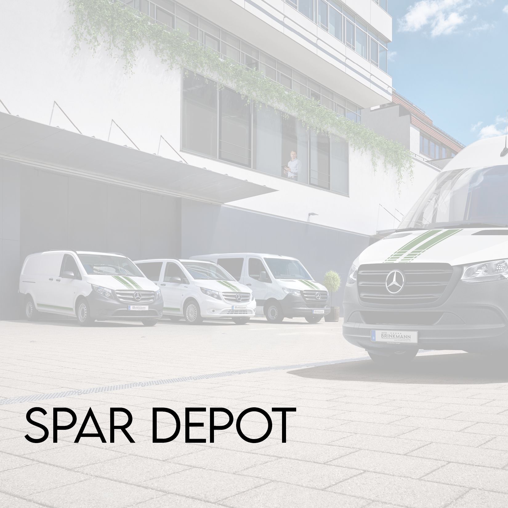 Autobrinlmann Mercedes-Benz Spar Depot Transporter